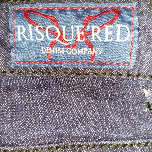 RISQUÉ RED WOMAN'S JEANS - Picture 5 of 5